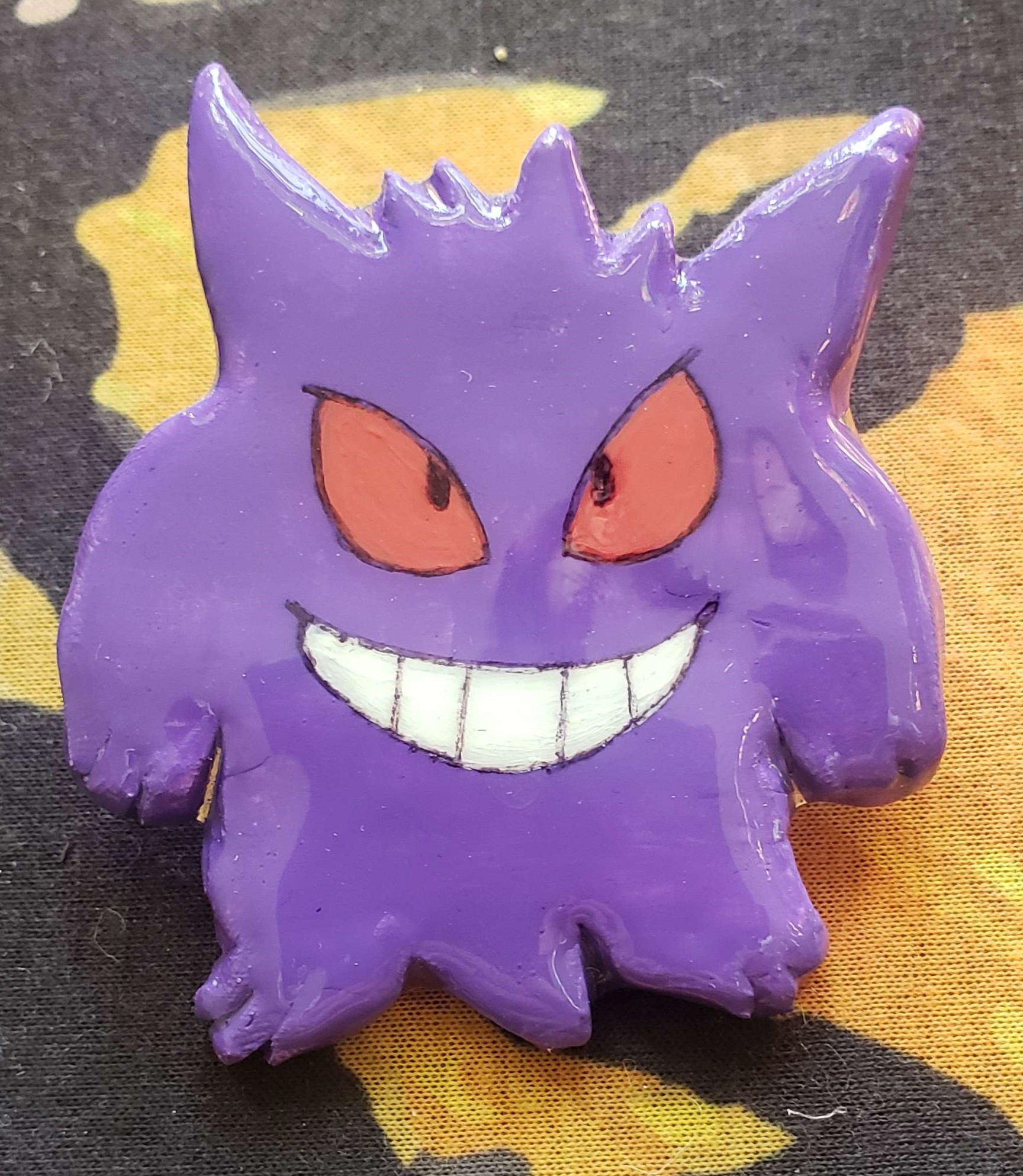 Gengar Clay Pin